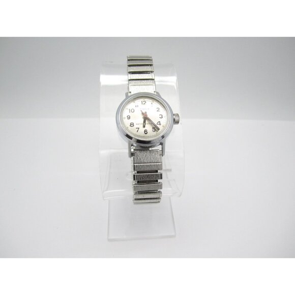 Vtg Women Timex Hand Wind Mechanical Analog 24mm Round Watch (H991) - Picture 6 of 12
